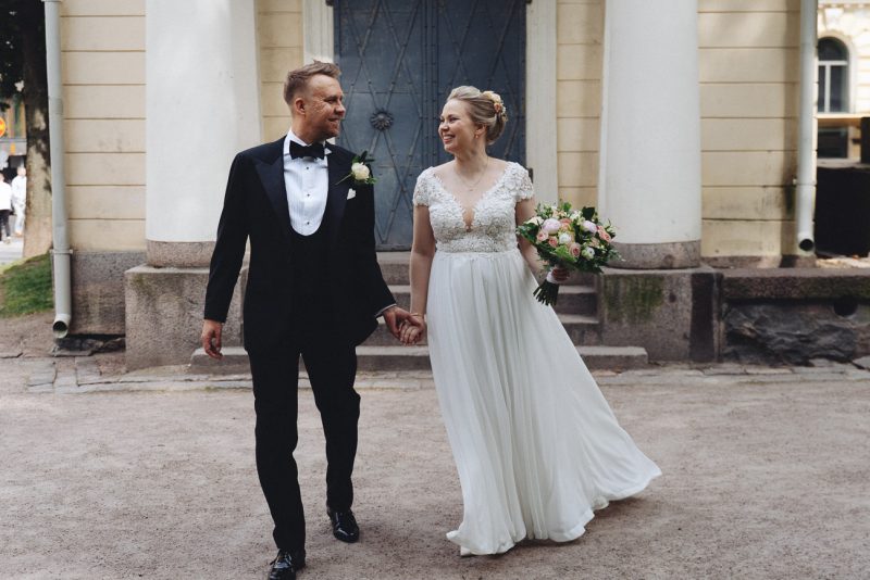 hääkuvaus vanha kirkkopuisto Ruttopuisto